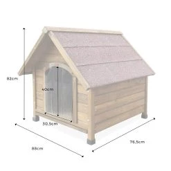 Acheter 🎉 Cémonjardin Niche Happy M 👏 -Bon plan Animalerie Soldes 3517239504102 6