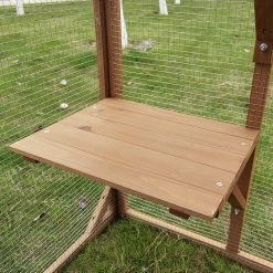 Grosses soldes ⭐ Cémonjardin Parc à chats en bois 🧨 -Bon plan Animalerie Soldes 3517239846424 4