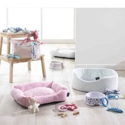 Budget 👏 Paris prix Coussin pour Chien & Chat "Puppy" 58cm Bleu Clair 🛒 -Bon plan Animalerie Soldes 3526781201216 5