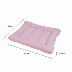 De gros 😉 Paris prix Coussin pour Chien & Chat "Puppy" 58cm Rose Poudré 😀 -Bon plan Animalerie Soldes 3526781201223 7