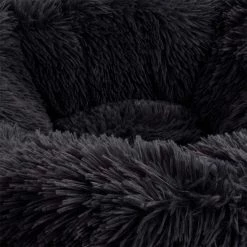 Sortie 💯 Paris prix Coussin pour Chien & Chat "Fluffy" 75cm Anthracite ❤️ -Bon plan Animalerie Soldes 3574380605171 2 1