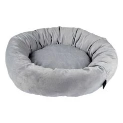 Acheter 😉 Paris prix Coussin Rond pour Chat "Sweet Cat" 50cm Gris Clair 👍