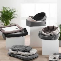 Acheter ✔️ Paris prix Coussin pour Chien & Chat "Patchy" 69cm Beige & Noisette 😉 -Bon plan Animalerie Soldes 3574380623694 4