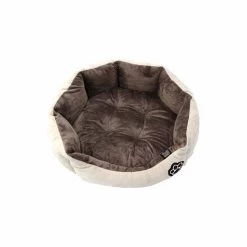 Coupon 🎉 Paris prix Lot de 2 Coussins Chien & Chat "Patchy" 60cm Noisette 🎁 -Bon plan Animalerie Soldes 3574380623823 3