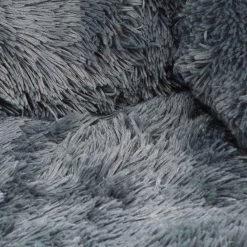 De gros 🤩 Paris prix Protège Canapé & Traversin "Fluffy" 100cm Anthracite ✔️ -Bon plan Animalerie Soldes 3574380636298 2