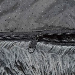 Nouveau 🔔 Paris prix Protège Canapé & Traversin "Fluffy" 120cm Anthracite ✔️ -Bon plan Animalerie Soldes 3574380636328 4