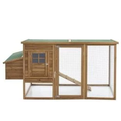 Les meilleures critiques de 😍 Poulailler en sapin Yago - 203x75x103cm - Bois - 4 a 6 poules ⌛