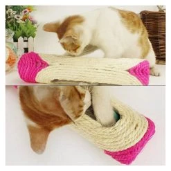 Nouveau 👍 Wewoo Jouet pour Animaux de compagnie Cat Rack Rolling Sisal grattage balle piégée avec trois balles, Couleur Aléatoire Chat Scratch Board Training Toy Fou 🔥 15 Nouveau 👍 Wewoo Jouet pour Animaux de compagnie Cat Rack Rolling Sisal grattage balle piégée avec trois balles, Couleur Aléatoire Chat Scratch Board Training Toy Fou 🔥 -Bon plan Animalerie Soldes 3615610557782 7