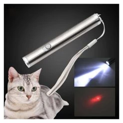 Promo ❤️ Wewoo Jouet pour Animaux Jouets interactifs drôles de stylo de chat laser de lumière de Rod de de LED 🔔