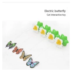 Le moins cher 🔥 Wewoo Jouet pour Animaux chat Pet Papillon électrique volant autour du Animal de compagnie Flower 🔔 -Bon plan Animalerie Soldes 3615610601010 6