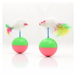 Promo 🥰 Wewoo Jouet pour Animaux Animal de compagnie Cat Jouets préférés Plume Mouse Tumbler en plastique Boules, Diamètre: 5.5cm Durable Pet ❤️ 11 Promo 🥰 Wewoo Jouet pour Animaux Animal de compagnie Cat Jouets préférés Plume Mouse Tumbler en plastique Boules, Diamètre: 5.5cm Durable Pet ❤️ -Bon plan Animalerie Soldes 3615610601416 5