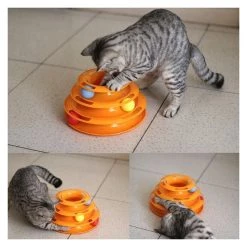 Remise ✔️ Wewoo Jouet pour Animaux Orange chats Balls Tracks Tour interactif de 3 couches de jouets ⭐ 10 Remise ✔️ Wewoo Jouet pour Animaux Orange chats Balls Tracks Tour interactif de 3 couches de jouets ⭐ -Bon plan Animalerie Soldes 3615610677039 4