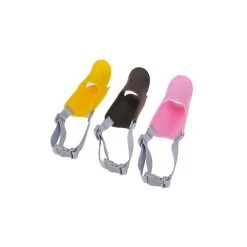 Nouveau 🧨 Wewoo Muselières chien rose pour de compagnie, Taille: M Mignon Canard Mouth Shape Silicone Museau ⌛ -Bon plan Animalerie Soldes 3615610834128 4 3