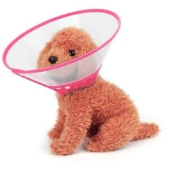 Sortie 🧨 Wewoo Pour chien Animal de compagnie rose Collier Couvre-chef Entonnoir Taille: L 26-30cm Collerette plastique anti mordillement 🤩