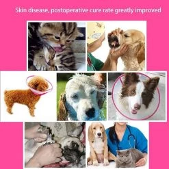 Sortie 🧨 Wewoo Pour chien Animal de compagnie rose Collier Couvre-chef Entonnoir Taille: L 26-30cm Collerette plastique anti mordillement 🤩 -Bon plan Animalerie Soldes 3615610875442 6 1