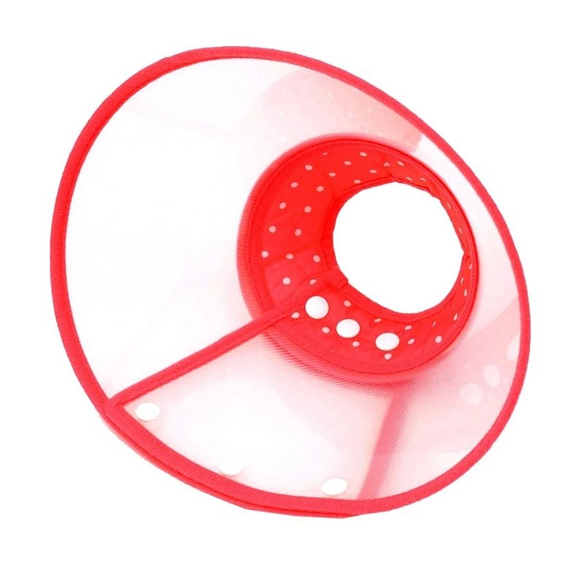 Budget 🌟 Wewoo Pour chien Animal de compagnie rouge Collier Couvre-chef Entonnoir Taille: XL 30-39 cm Collerette plastique anti mordillement 🔥 5 Budget 🌟 Wewoo Pour chien Animal de compagnie rouge Collier Couvre-chef Entonnoir Taille: XL 30-39 cm Collerette plastique anti mordillement 🔥 – Image 3