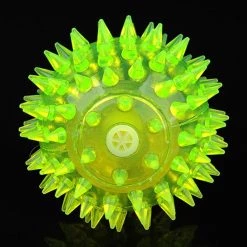 Meilleure affaire 🥰 Wewoo Jouet pour Animaux les familiers Couleur Pet Boules de de chien Animal de compagnie Flashing Ball Glowing élastique de balle en caoutchouc Acoustique 🧨 -Bon plan Animalerie Soldes 3615611133718 3