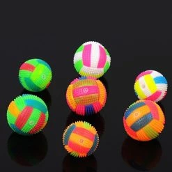 Meilleure affaire 🥰 Wewoo Jouet pour Animaux les familiers Couleur Pet Boules de de chien Animal de compagnie Flashing Ball Glowing élastique de balle en caoutchouc Acoustique 🧨 -Bon plan Animalerie Soldes 3615611133718 5