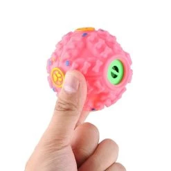 Vente flash 🥰 Wewoo Jouet pour Animaux rose domestiques Squeaky Giggle Quack Sound Training Toy Chew Ball, Taille: S, Ball Diamètre: 7cm Distributeur d'aliments 🎁 -Bon plan Animalerie Soldes 3615611137976 5