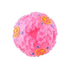 Coupon ⌛ Wewoo Jouet pour Animaux rose familiers Squeaky Giggle Charlatan son d'entraînement à mâcher Ball, Taille: M, Ball Diamètre: 9.2cm Distributeur d'aliments ✔️ -Bon plan Animalerie Soldes 3615611137983 4