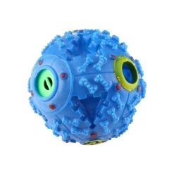 Le moins cher 👏 Wewoo Jouet pour Animaux bleu de compagnie Squeaky Giggle Quack Sound Training Toy Chew Ball, Taille: M, Ball Diamètre: 9.2cm Distributeur d'aliments 😉 -Bon plan Animalerie Soldes 3615611138218 3