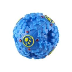 Le moins cher 👏 Wewoo Jouet pour Animaux bleu de compagnie Squeaky Giggle Quack Sound Training Toy Chew Ball, Taille: M, Ball Diamètre: 9.2cm Distributeur d'aliments 😉 -Bon plan Animalerie Soldes 3615611138218 4