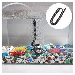 Meilleure affaire 👏 Filtre d'Aquarium pour Aquariums et Réservoirs de Poissons 60cm Unique Tête Aquarium Pompe Barre de Tuyau Accessoires Air Oxygène Bande Diffuseur 🎁