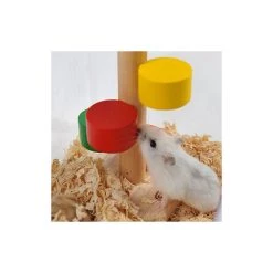 Les meilleures critiques de ⭐ Wewoo Jouet pour Animaux de petits de compagnie de plate-forme d'échelle d'étape de hamster en bois naturel d'animal familier 🛒 -Bon plan Animalerie Soldes 3615611221811 7