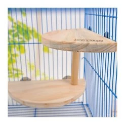 Tout neuf 😉 Wewoo Jouet pour Animaux Animal de compagnie en bois deux couches Hamster Woodplate tremplin petits de pédale jouets Pet 🔥