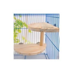 Tout neuf 😉 Wewoo Jouet pour Animaux Animal de compagnie en bois deux couches Hamster Woodplate tremplin petits de pédale jouets Pet 🔥 -Bon plan Animalerie Soldes 3615611221927 7