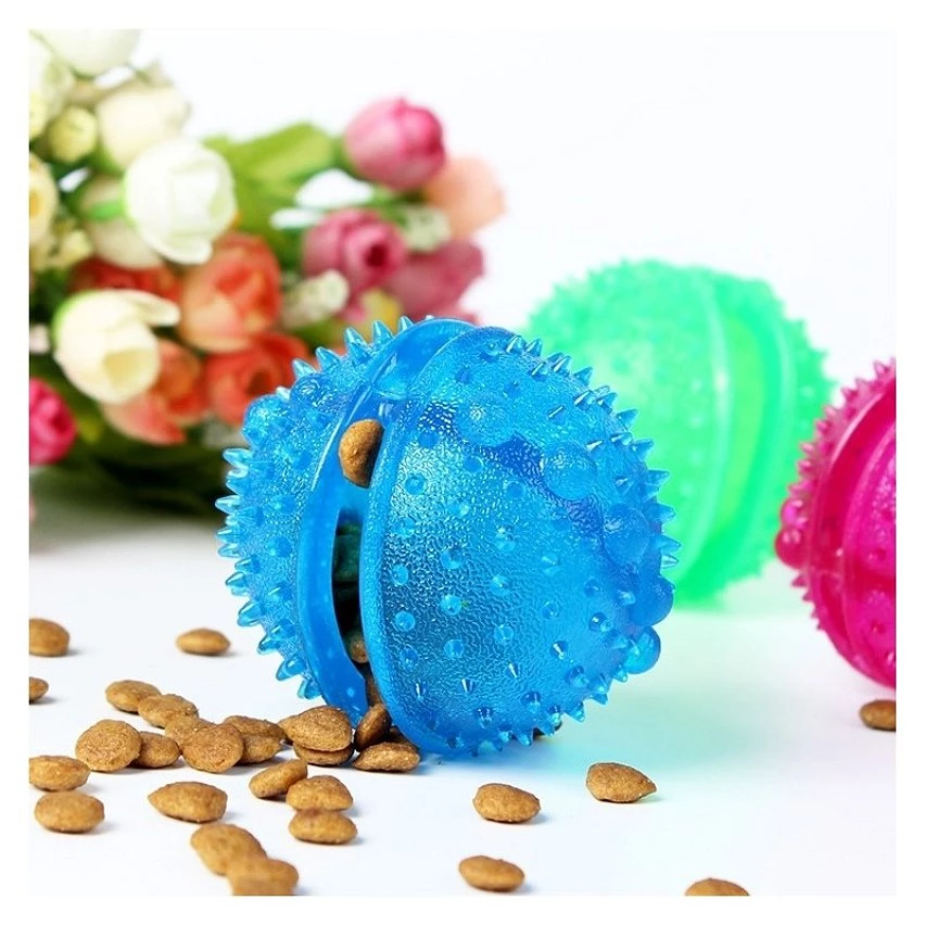 Bon marché 🔔 Wewoo Jouet pour Animaux de balle de nourriture de fuite d'animal familier Oren Retriever Puppy molaire résistant à la morsure des dents, diamètre: 8cm, li 🎁 3 Bon marché 🔔 Wewoo Jouet pour Animaux de balle de nourriture de fuite d'animal familier Oren Retriever Puppy molaire résistant à la morsure des dents, diamètre: 8cm, li 🎁