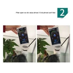 Vente flash ✔️ Filtre d'Aquarium Purificateur d'eau silencieux de réservoir peu profonde de style de cascade de 3W, prise américaine 🧨 -Bon plan Animalerie Soldes 3615611279690 5