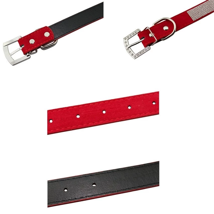 Meilleure vente ❤️ Wewoo Collier Chien & Chat noir pour animaux de compagnie produits Flocage diamant clouté bowknot de compagnie, taille: S, 1.5 * 37cm 🤩 4 Meilleure vente ❤️ Wewoo Collier Chien & Chat noir pour animaux de compagnie produits Flocage diamant clouté bowknot de compagnie, taille: S, 1.5 * 37cm 🤩 – Image 2