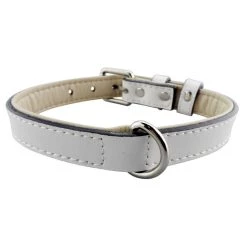 Bon marché 💯 Wewoo Collier Chien & Chat blanc de en cuir Pet 🦮 Dog Big Products, taille: XL, 3 * 60cm 👍 -Bon plan Animalerie Soldes 3615611645471 3