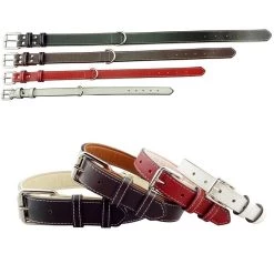 Bon marché 💯 Wewoo Collier Chien & Chat blanc de en cuir Pet 🦮 Dog Big Products, taille: XL, 3 * 60cm 👍 -Bon plan Animalerie Soldes 3615611645471 6