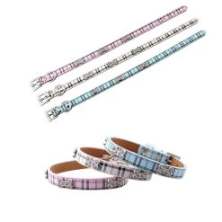 Meilleur prix 💯 Wewoo Collier Chien & Chat rose Cuir d'unité centrale avec des conceptions d'os Pet Collar Products, taille: L, 2.5 * 51cm ⭐ -Bon plan Animalerie Soldes 3615611645563 7
