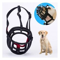 Les meilleures critiques de 😉 Wewoo Muselières chien noir Le museau de empêchent mordiller la mastication et aboyer permet boire haleter, taille: 8.8 * 8.4 * 11cm ❤️