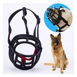 Les meilleures critiques de 💯 Wewoo Muselières chien noir Le museau de empêchent mordiller à mâcher et aboyer permet de boire de hacher, taille: 11.2 * 10.7 * 14.3cm 🧨