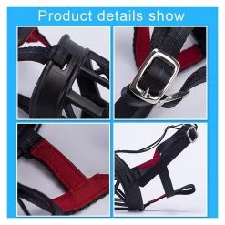 Les meilleures critiques de 😉 Wewoo Muselières chien noir Le museau de empêchent mordiller la mastication et aboyer permet boire haleter, taille: 8.8 * 8.4 * 11cm ❤️ -Bon plan Animalerie Soldes 3615611777578 5 5