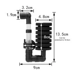 Coupon ⭐ Coton biochimique muet pneumatique double de mur de l'aquarium fixé au mur de 2 PCS 🔔 11 Coupon ⭐ Coton biochimique muet pneumatique double de mur de l'aquarium fixé au mur de 2 PCS 🔔 -Bon plan Animalerie Soldes 3615612070326 3