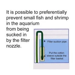 Remise 😀 Manchon en coton avec protection spéciale de 10 PCS pour port d'aspiration pour filtre d'aquarium, diamètre intérieur: 22mm 😀 -Bon plan Animalerie Soldes 3615612070340 5