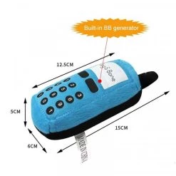 Le moins cher 🛒 Wewoo Jouet pour WJ010500 Jouets Chiens De Chat Téléphone En Forme De Mâcher Jouer De Pratique Peluche Grattants Livraison De Couleur Aléatoire 🤩 -Bon plan Animalerie Soldes 3615613563391 4