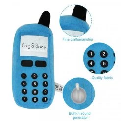 Le moins cher 🛒 Wewoo Jouet pour WJ010500 Jouets Chiens De Chat Téléphone En Forme De Mâcher Jouer De Pratique Peluche Grattants Livraison De Couleur Aléatoire 🤩 -Bon plan Animalerie Soldes 3615613563391 5