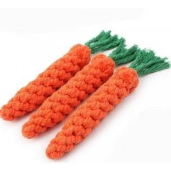 Remise 👍 Wewoo Jouet pour chien en forme de carottecordechiotjouetsnettoyage plein airentraînement airtailletaille 20-23 cm 🔥 -Bon plan Animalerie Soldes 3615613563506 5