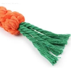Remise 👍 Wewoo Jouet pour chien en forme de carottecordechiotjouetsnettoyage plein airentraînement airtailletaille 20-23 cm 🔥 -Bon plan Animalerie Soldes 3615613563506 6