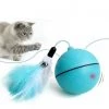 Le moins cher 🌟 Wewoo Jouet pour drôle de chat de boule d'instantané LED rechargeable par USB bleu 👍