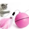 Meilleur prix ✨ Wewoo Jouet pour drôle de chat de boule d'instantané LED rechargeable par USB rose ✔️ -Bon plan Animalerie Soldes 3615613568631 1