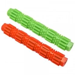 Budget 😍 Wewoo Jouet pour Les chiens de compagnie de formation mâchent des jouets animaux de molaires en caoutchouc résistant à la morsure de fortsTaille L Vert ⭐ -Bon plan Animalerie Soldes 3615613570283 3