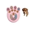 Meilleure vente ✨ Wewoo Jouet pour Nourriture chien platine vinyle Puzzle de anti-fracassantStyle Style empreinte rose 👏 -Bon plan Animalerie Soldes 3615613571051 1