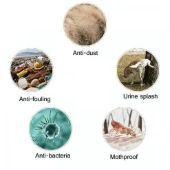 Coupon ⭐ Wewoo Pantalon d'extérieur à quatre pattes pour chien Couvre-jambe de bretelle imperméable et anti-saleté pour animaux de compagnie, taille: S (gris) 💯 -Bon plan Animalerie Soldes 3615615127072 5